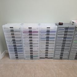 Plastic Filing Drawers