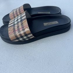 Burberry Slides Size 10 Used