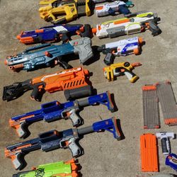 Nerf Gun Lot