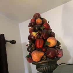 2 Decorative Fruit Pots 