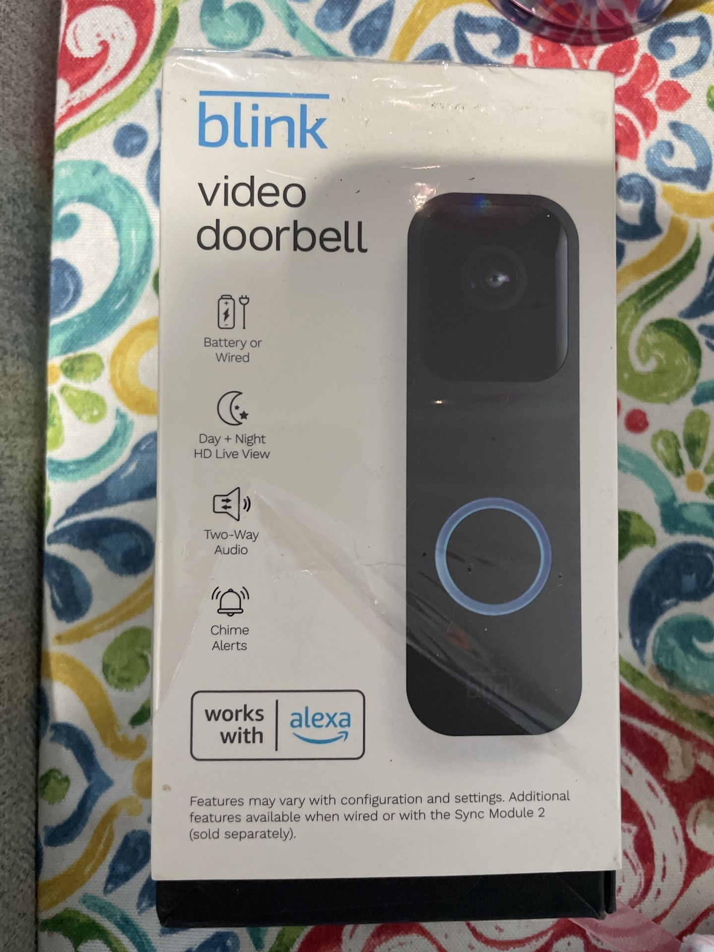 Blink doorbell, brand new