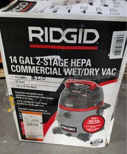 Ridgid 14 Gallon Wet/Dry Vac