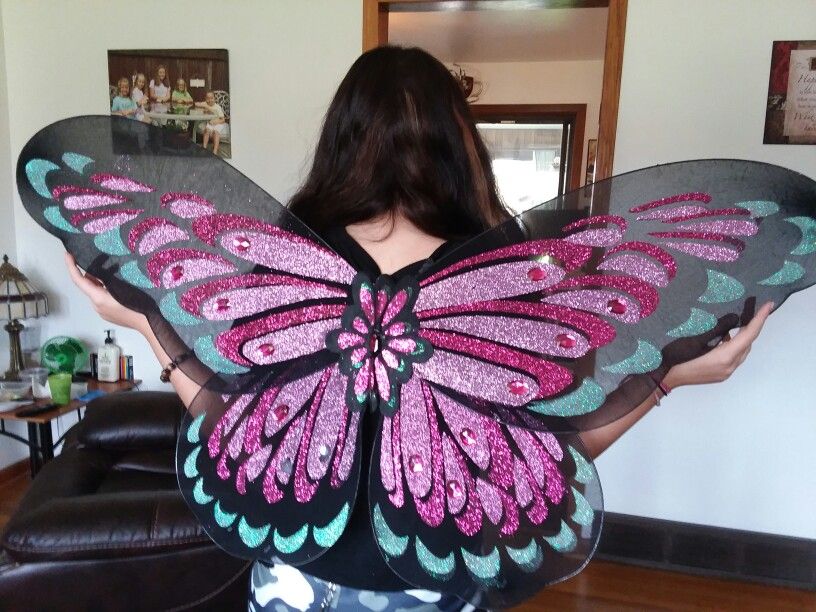 HALLOWEEN FAIRY WINGS