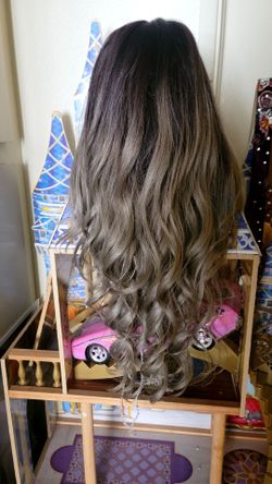 Wig( long curly ) DOLL is not for SALE