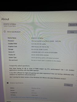 Custom Desktop PC i5-12600K 32GB RAM RX 7600