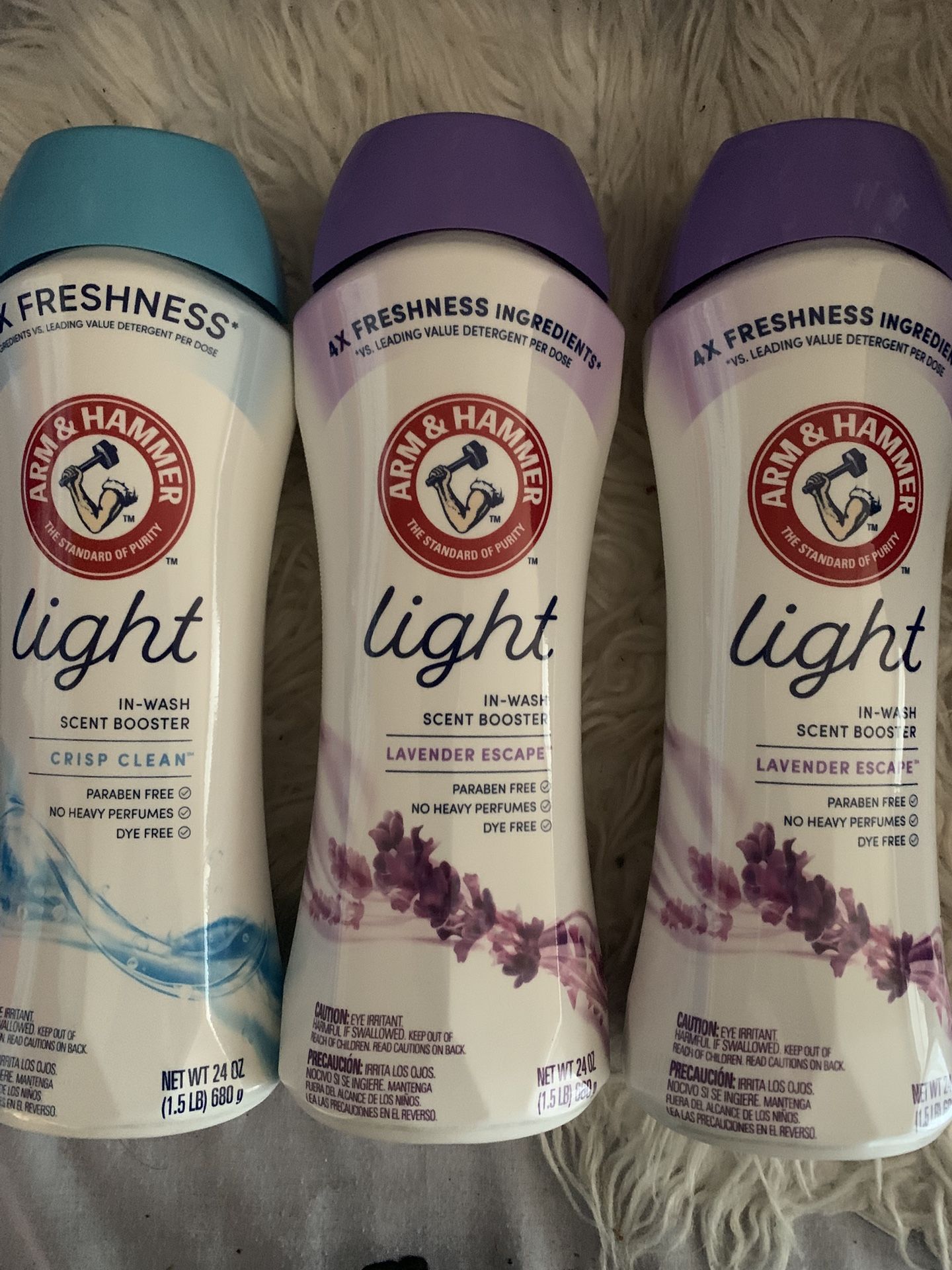 3/$12 Arm And Hammer Scent Booster (24 Oz)