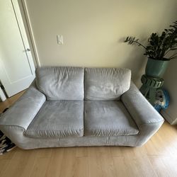 Suede Sofa