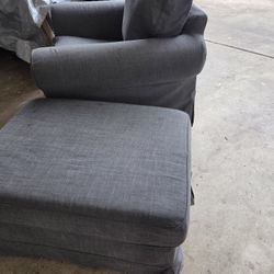 Sofa With Chair And Ottoman Set