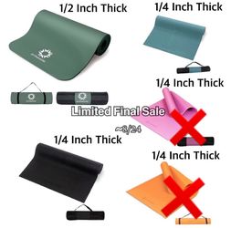Primasole Yoga Mat (1/2 & 1/4  Inch Thick) – New/Unopened