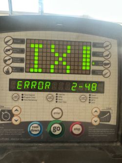 Free Commercial Elliptical – Incline Error (Matrix/Horizon)