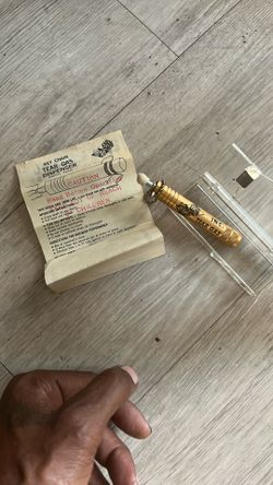 Vintage Tear Gas Key Chain