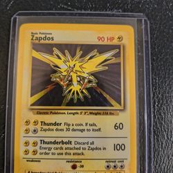 Zapdos Holo Base Set