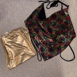 Women's Small Disco Halloween Costume