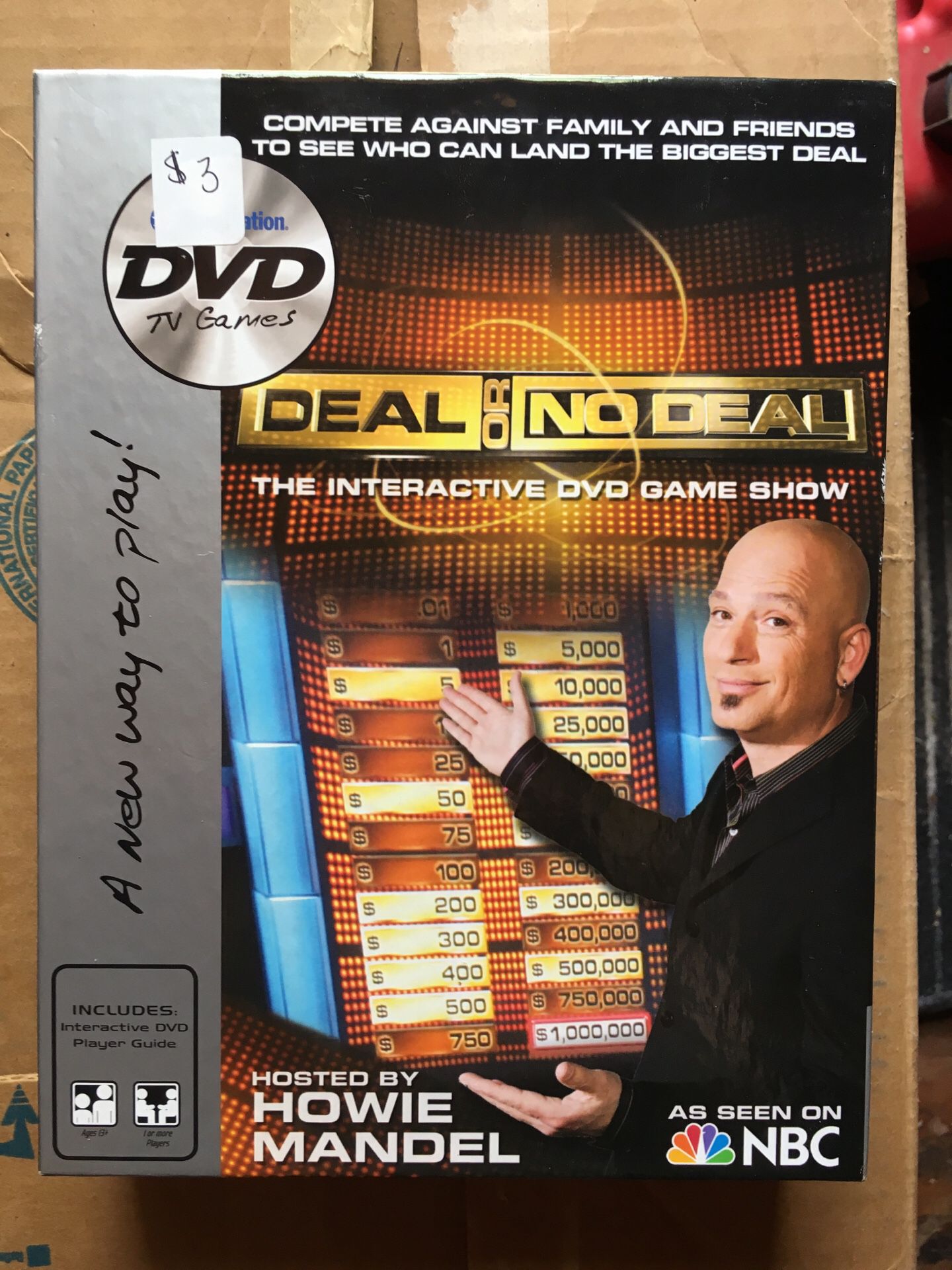 Deal or No Deal DVD Edition game