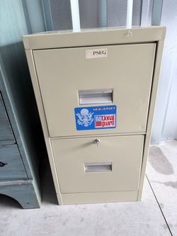 2-Drawer Metal Filing Cabinet