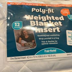 Weighted blanket insert