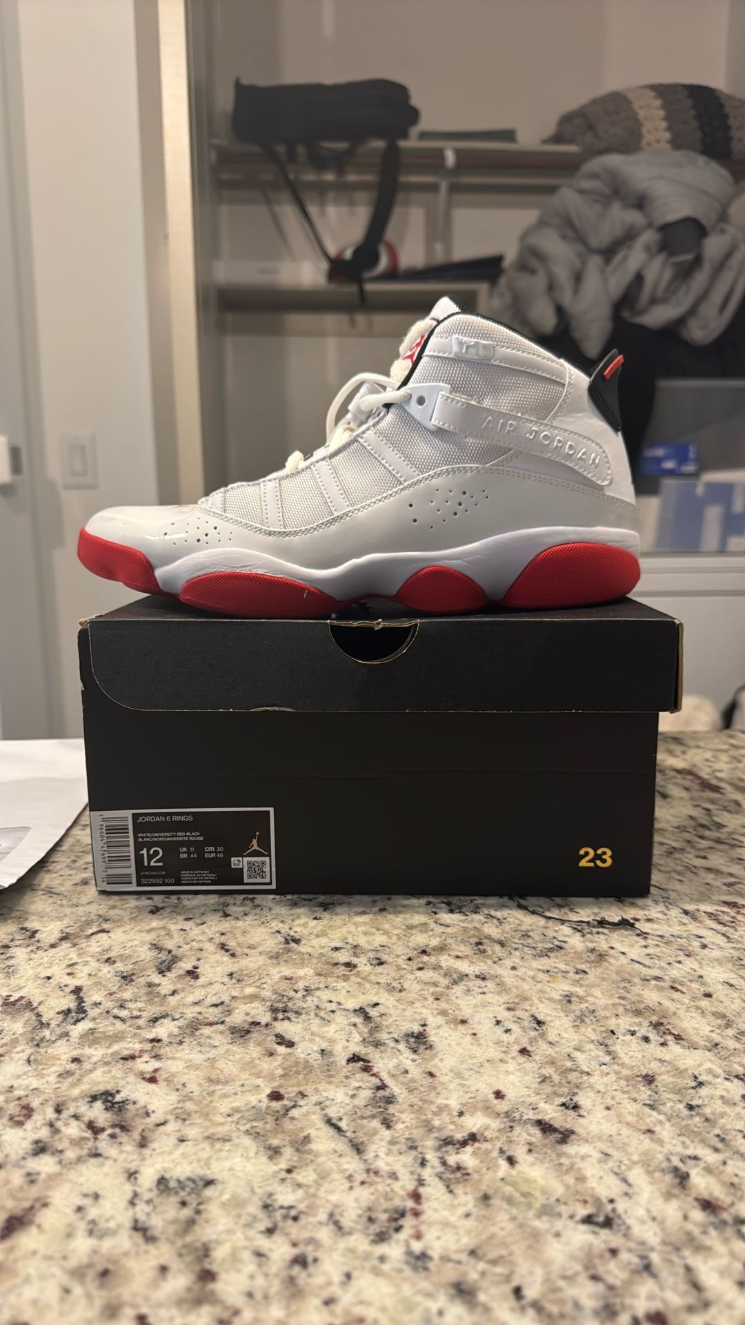 Nike Jordan “6 Rings” Infrared Size 12