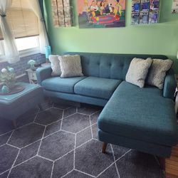 Chase Couch and Ottoman With Storage 