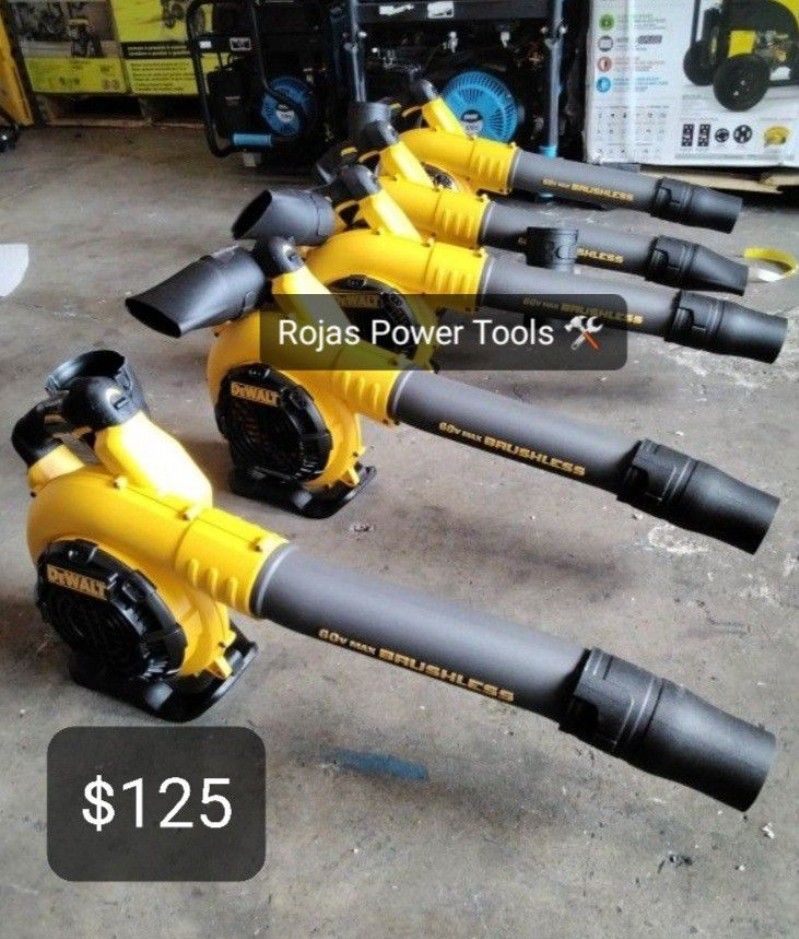 DEWALT 60V MAX 129MPH 423CFM BRUSHLESS CORDLESS BATTERY POWERED HANDHELD LEAF BLOWER (TOOL-ONLY)