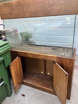 85 Gallon Reptile - Amphibian Tank with Stand and Canopy FREE