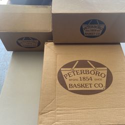 Peterboro Baskets Brand New in Box