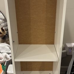 White Baby Wardrobe / Closet Organizer – Perfect for Nursery