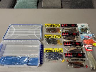 Tackle Tray With Plastics