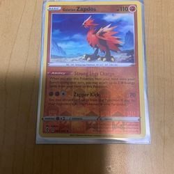 Galarian Zapdos Pokemon Card