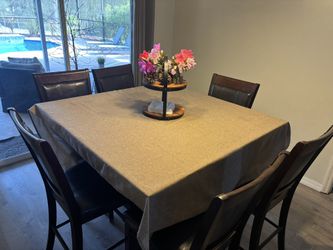 Kitchen Table With Lazy Susan