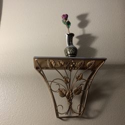 Set Of 2 Vintage Wall Shelves - Ornate Shelf