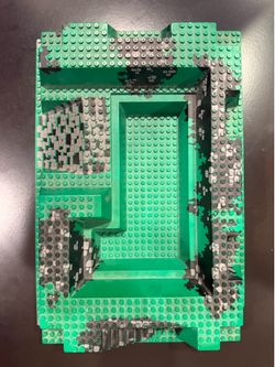 LEGO castle base plate