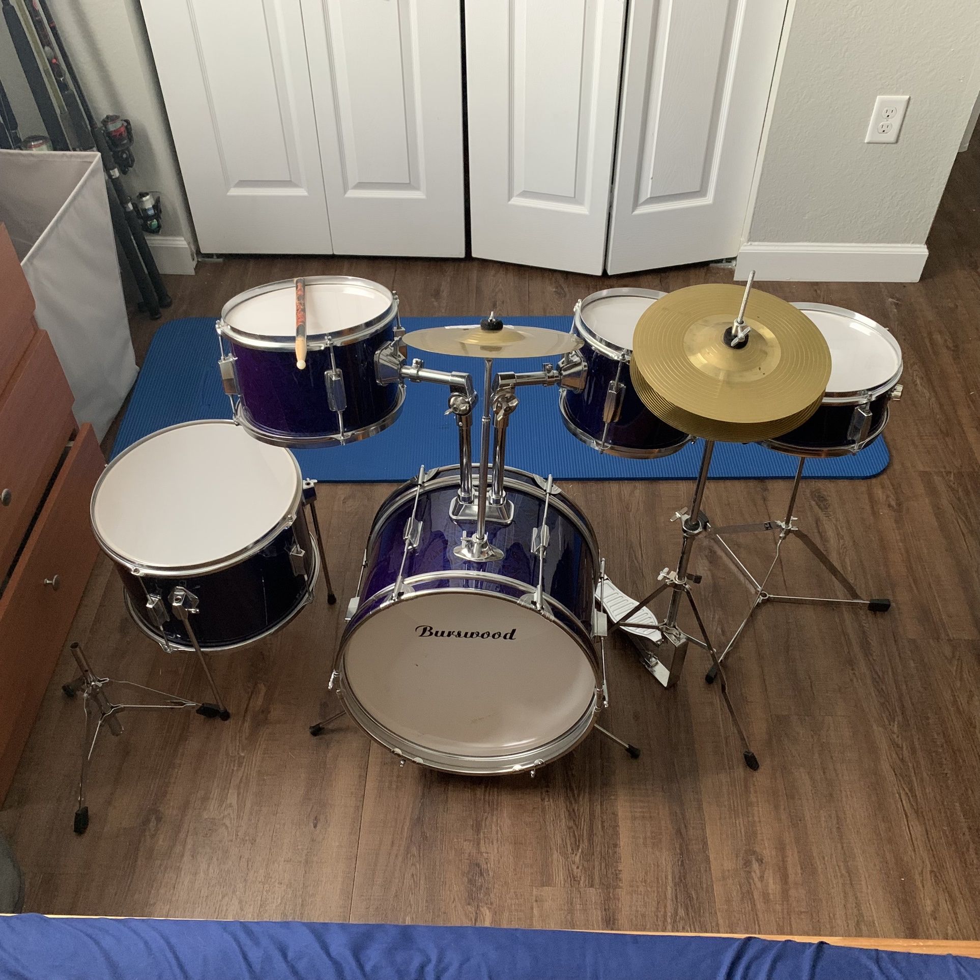 Burswood drum set deals