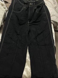 Black skater pants