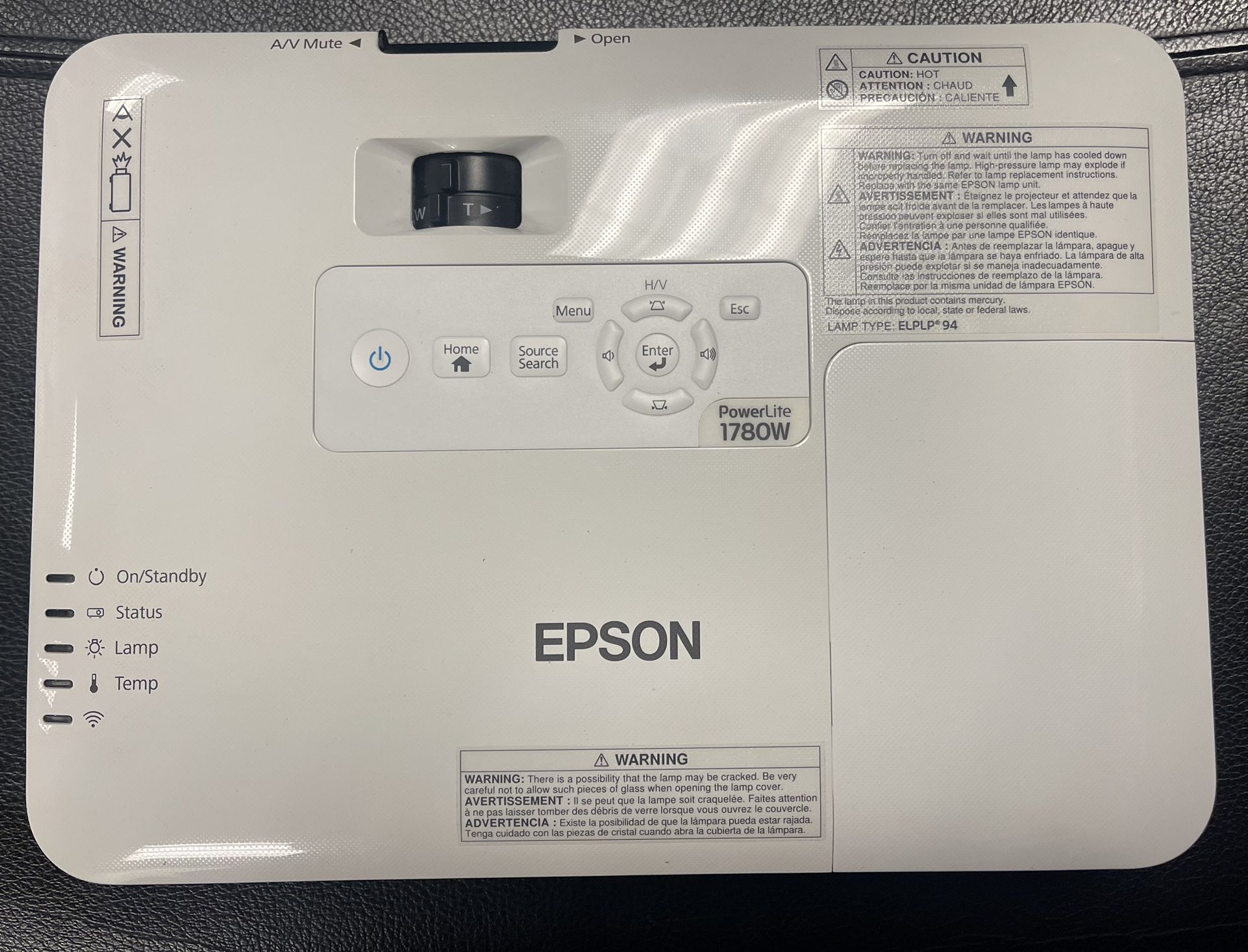 Epson Powerlite Projector 1780w & 1785w