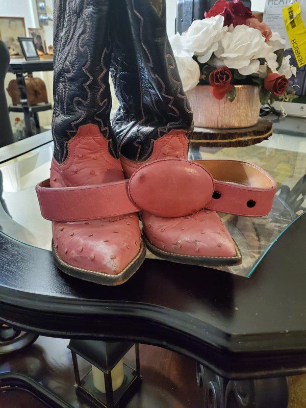 Pink Rodeo Boots 