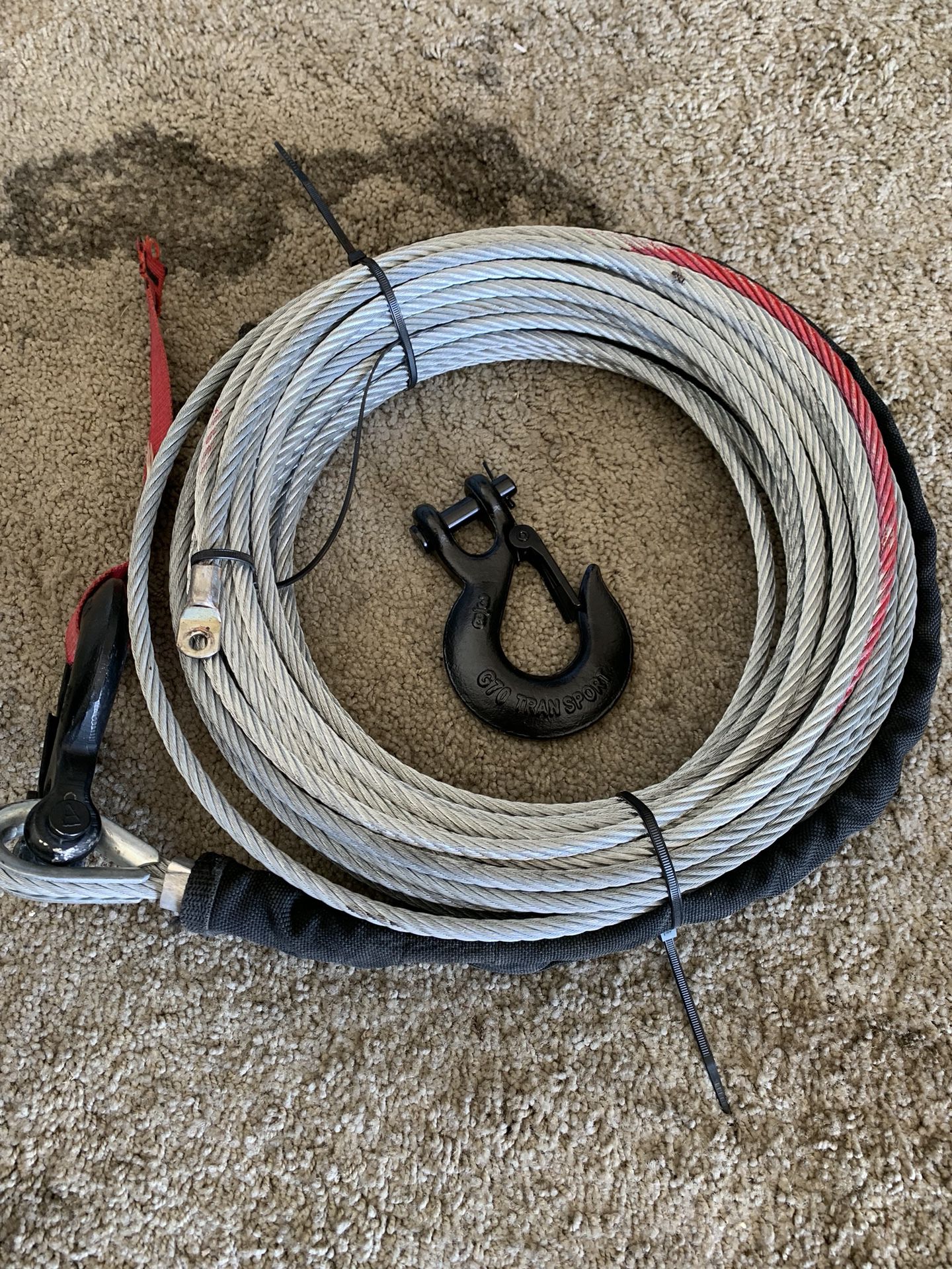 Winch cable like new