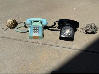 Phone, rotary and push button