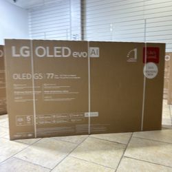 BRAND NEW 2025 LG 77-Inch G5 Series OLED evoAI 4K UHD TV $1800 or $60 Down! iPhone