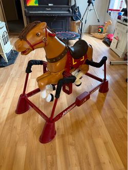 Radio flyer bouncing horse