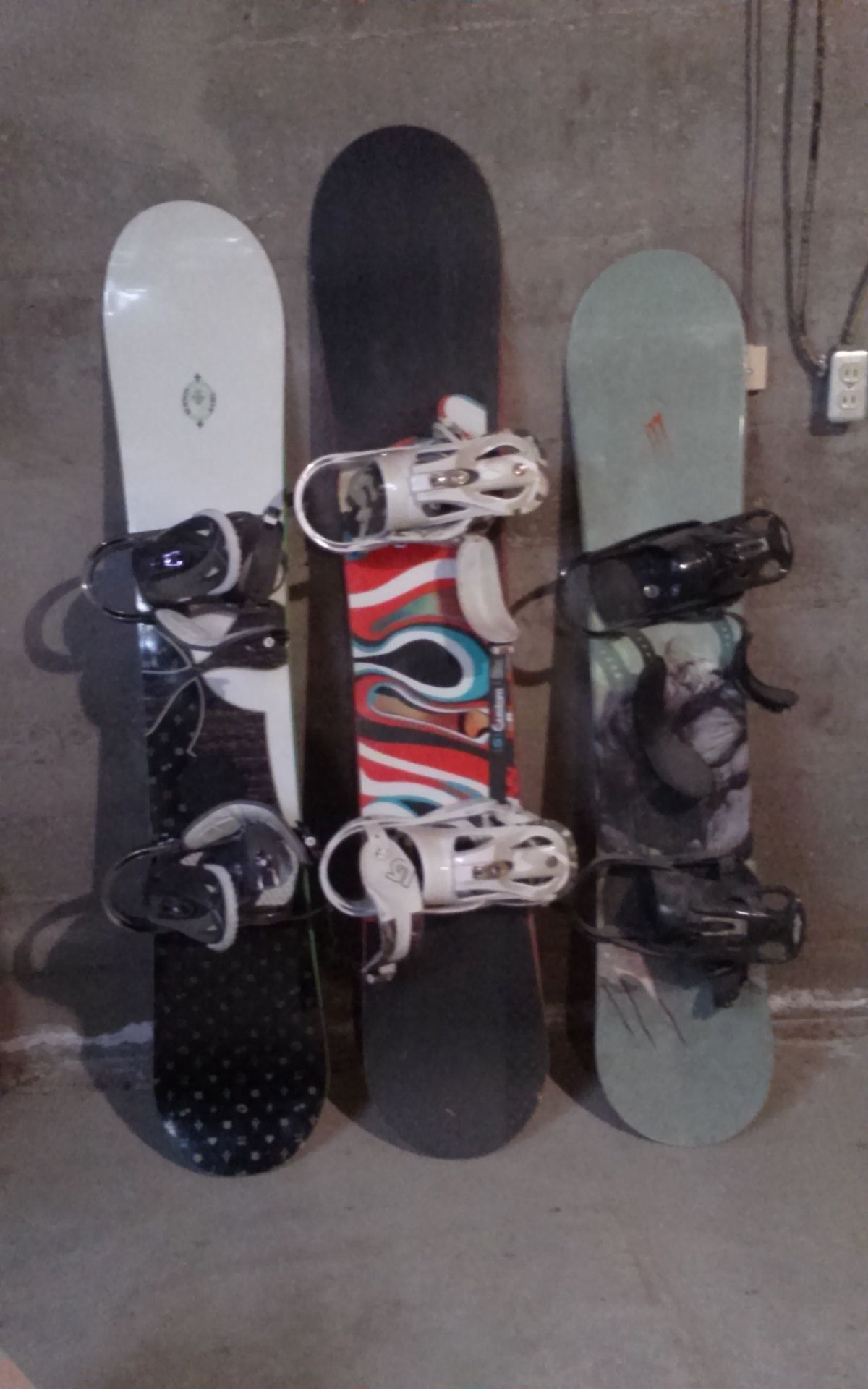 Burton Snowboards With Burton Bindings