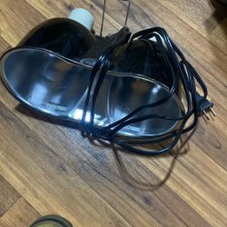 Zoo Med 2 Lamp Reptile Lights dual Switch  Tested Works $15