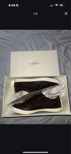 Men’s coach shoes size 10 “new in box”
