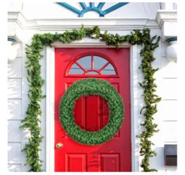 48-in Pre-lit Indoor/Outdoor Battery-operated Green Artificial Christmas Wreath
