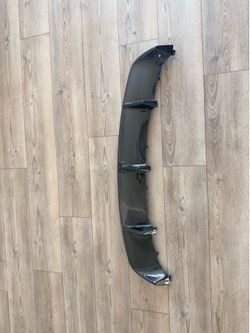 Back lip  carbon fiber Mercedes-Benz CLA Class (W117/C117) models like the CLA200 and CLA260.