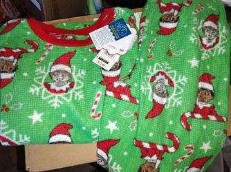 Boys Elf On The Shelf Sz 10/12 PJ Set, NEW