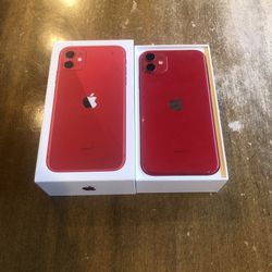 Unlocked iPhone 11 64GB- Red - Old iOS 15.6.1-For Jailbreaking