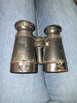 3 Pair Of Binoculars Antiques