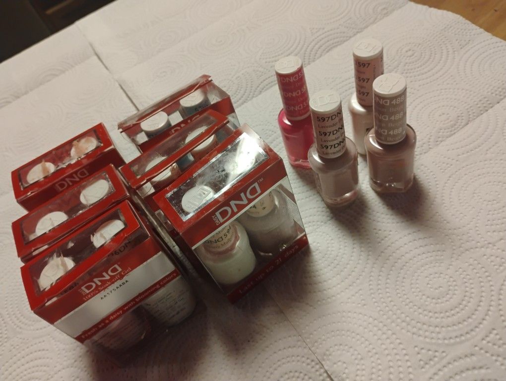 Gel Polish Set Of 16 Hardly Used