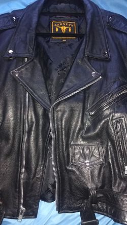 Thinsulate Barney's leather jacket size 48
