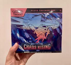Pokemon Chaos Rising  Elite Trainer Box